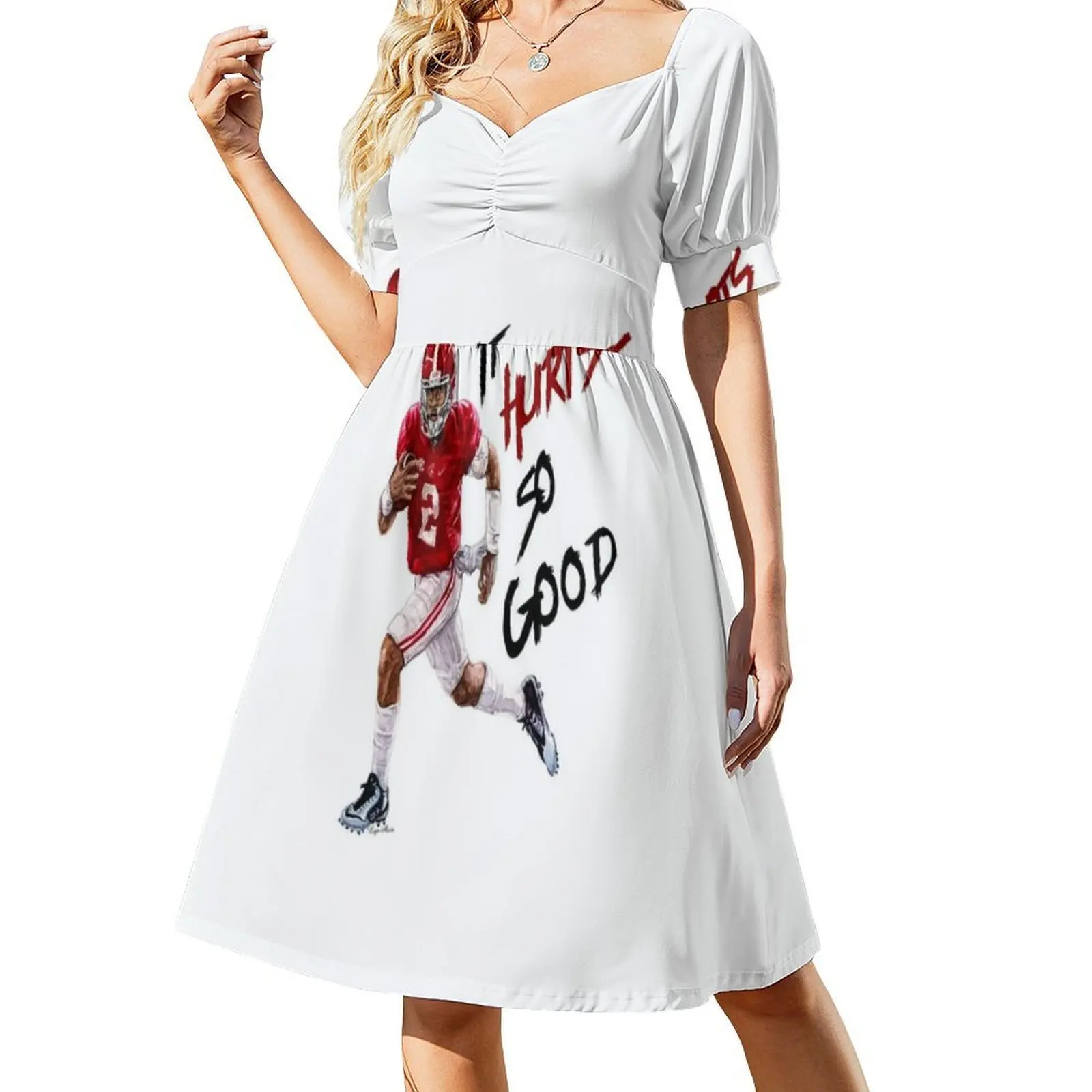 잘렌 허츠 저지 섹시한 휴가 드레스 여성용 비치 파티 생일 미니 드레스 2 잘렌 허츠 버즈 닉 사반 쿼터백 갱 여성용