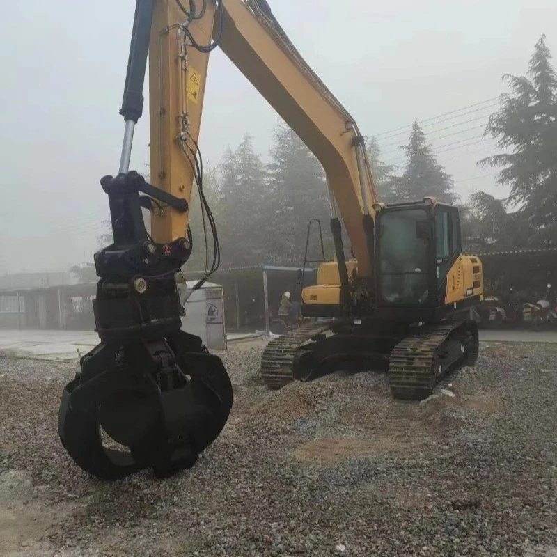Smooth - Acting Hydraulic Steel Grab for Warehouse Loading