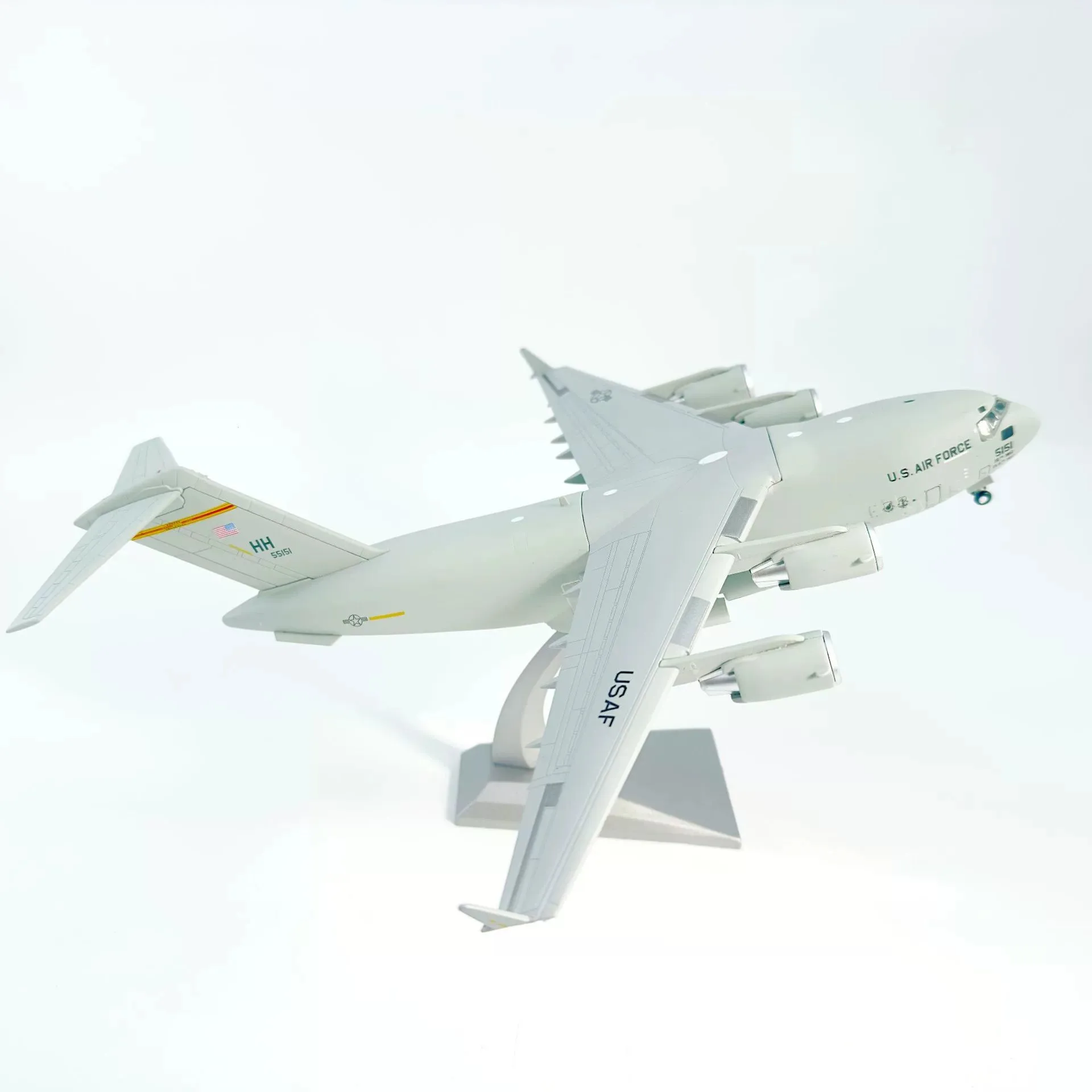 1:200 Scale American C-17 Transport Simulation Alloy Aircraft Model Military Fighter With Stand Aviation Model Enthusiasts Gifts