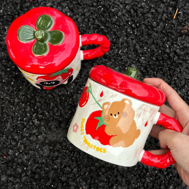 

Handle Creative Coffee Cup Nordic Reusable Latte Cold Travel Coffee Cup Lids Espresso Forminhas Para Doces House Accessories