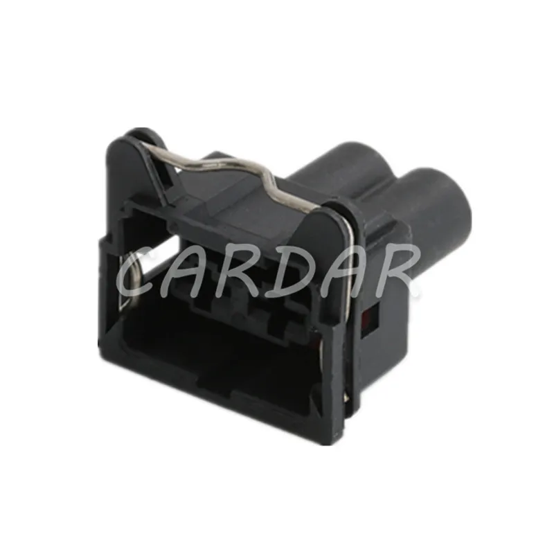 1 комплект, 2-контактный 6,3-мм автомобильный звуковой штекер переменного тока в сборе, водонепроницаемый автоматический разъем