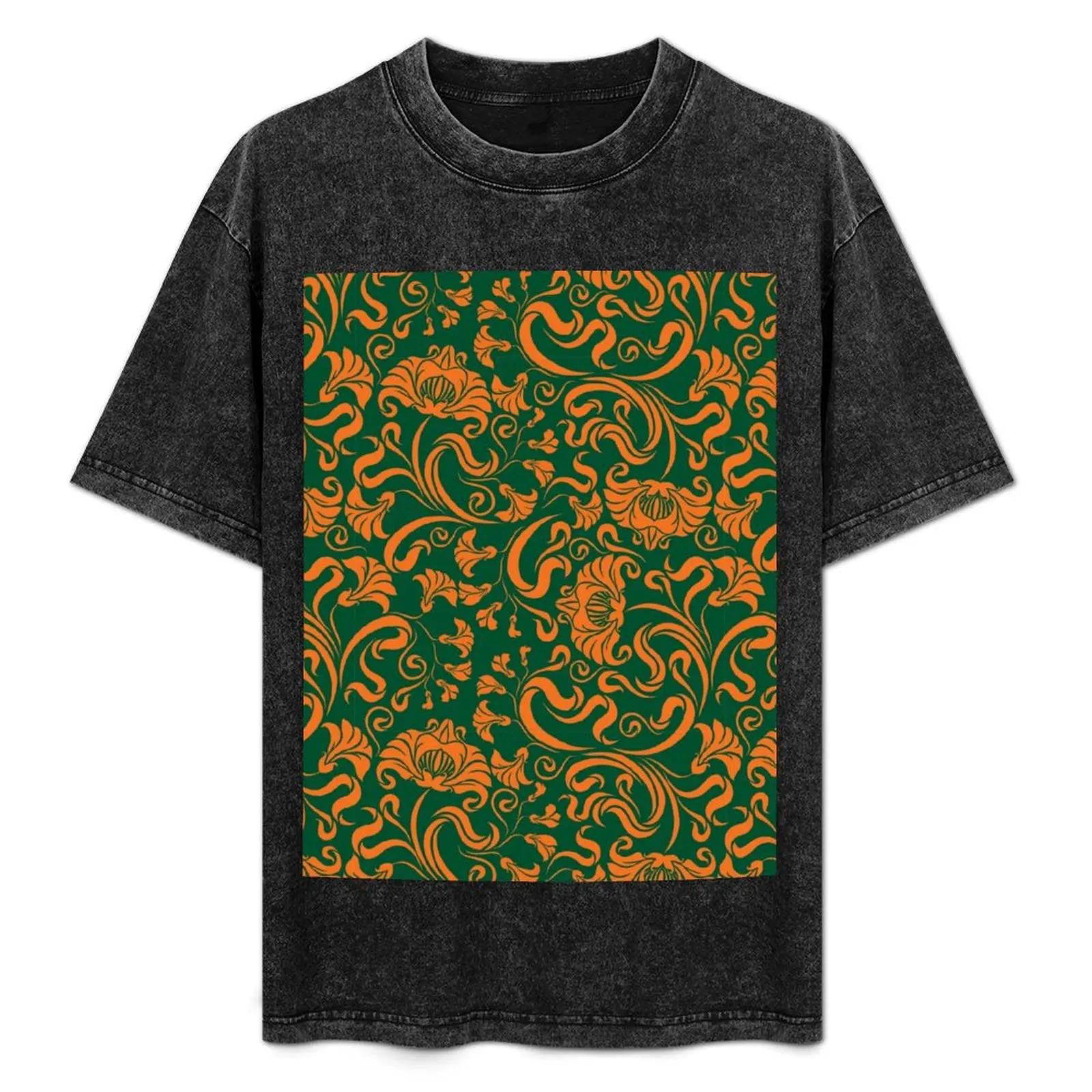 Florida - Floral T-Shirt Outdoor Working T-Shirt