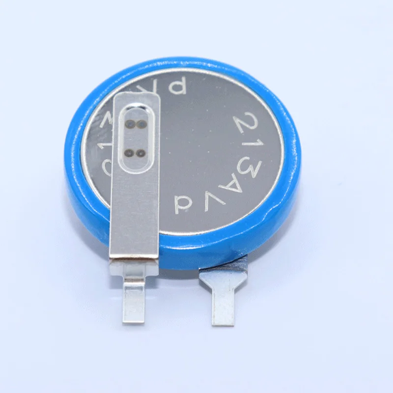 CR2032HR 3V button battery with added pins for automotive tire pressure sensor TPMS lithium battery CR2032W