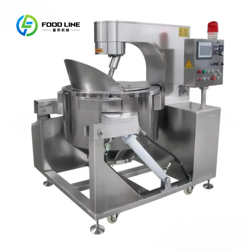Customized Big Capacity Commercial Pop Corn Manufacturing Machine Industrial Automatic Caramel Popcorn Making Machine