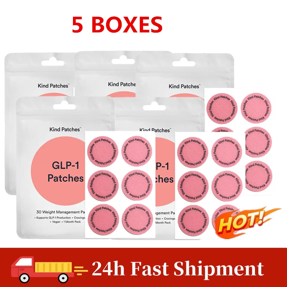 

30 шт. пластыри GLP-1, пластырь для похудения, пластырь для жира, аппетит для контроля веса, пластырь для подавления метаболизма, 30 шт.