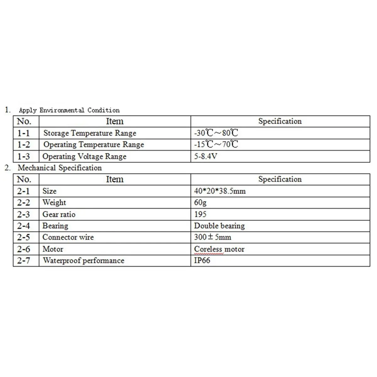 AA80 DS3225 PRO 25KG Digital Servo Metal Gear Waterproof Servo 360° Positioning Rotation for 1:8/1:10/1:12 RC Car or Robot
