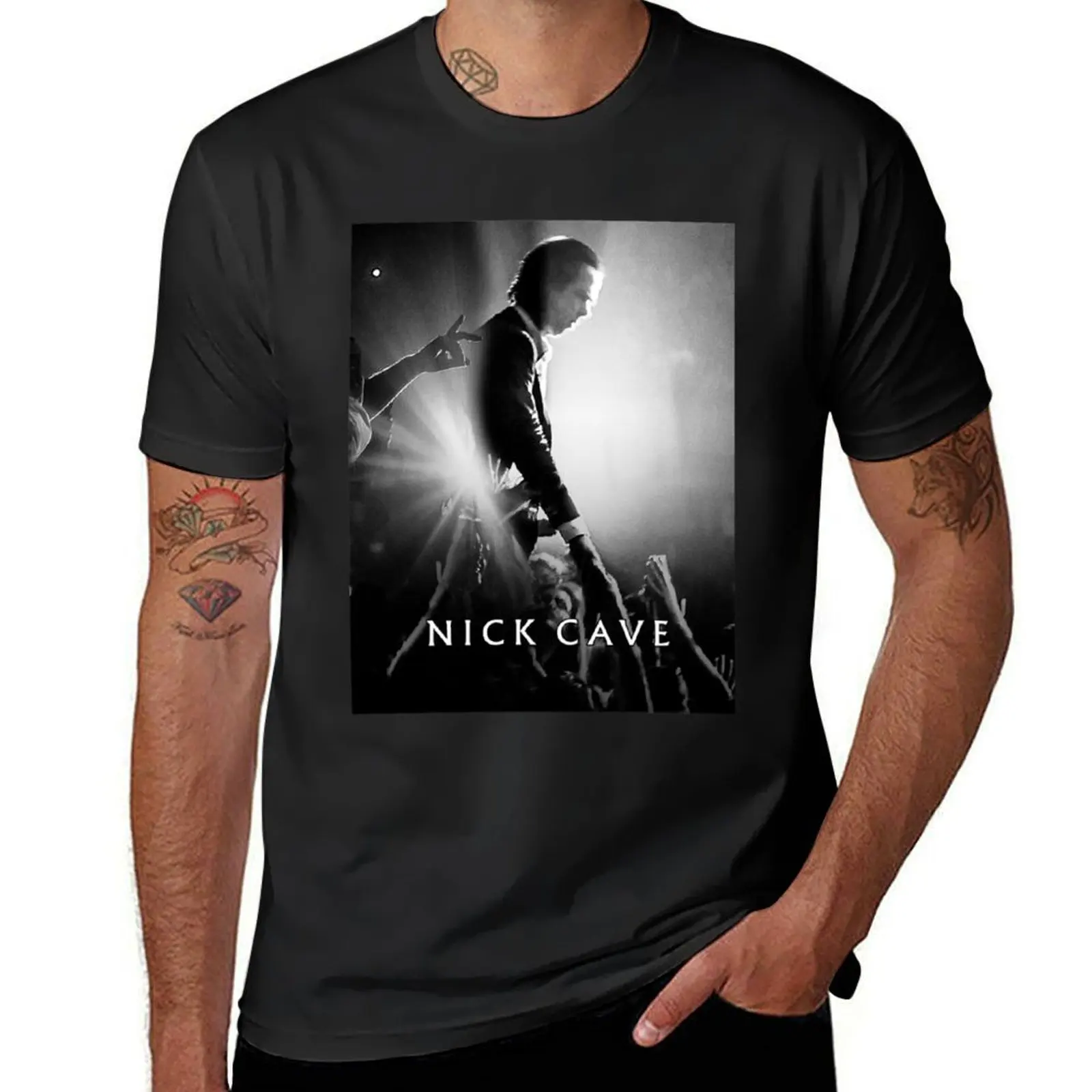 NICK CAVE CLASSIC Essenti T-Shirt Aesthetic clothing oversized graphics sports fans Short sleeve tee men