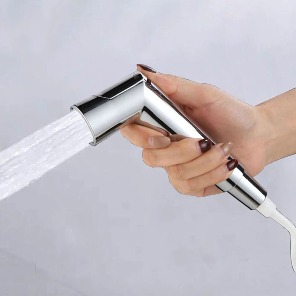 

ABS Bidet Spray Head for Toilet Flushing and General Purpose Cleaning Including Floor Washing Car Detailing and Pet Grooming