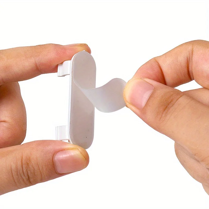 Auto-adesivo Wire Storage Strip, Seamless Wire Buckle, Inserção e Roteamento, Ferramenta Divina, 20pcs