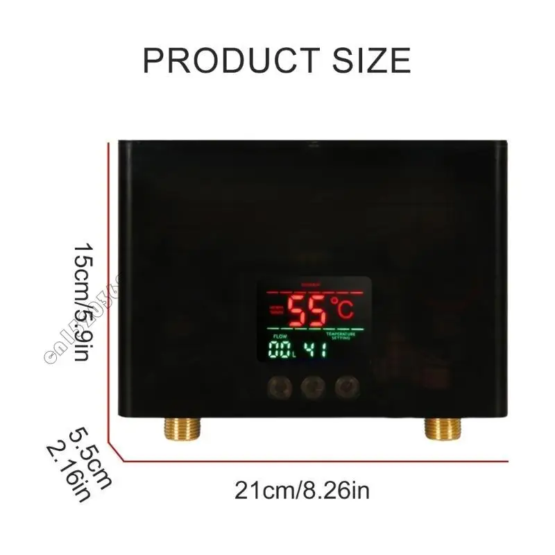 Easy Installation 3000W Electric Water Heater for Kitchen Quick Heating System 4XFB