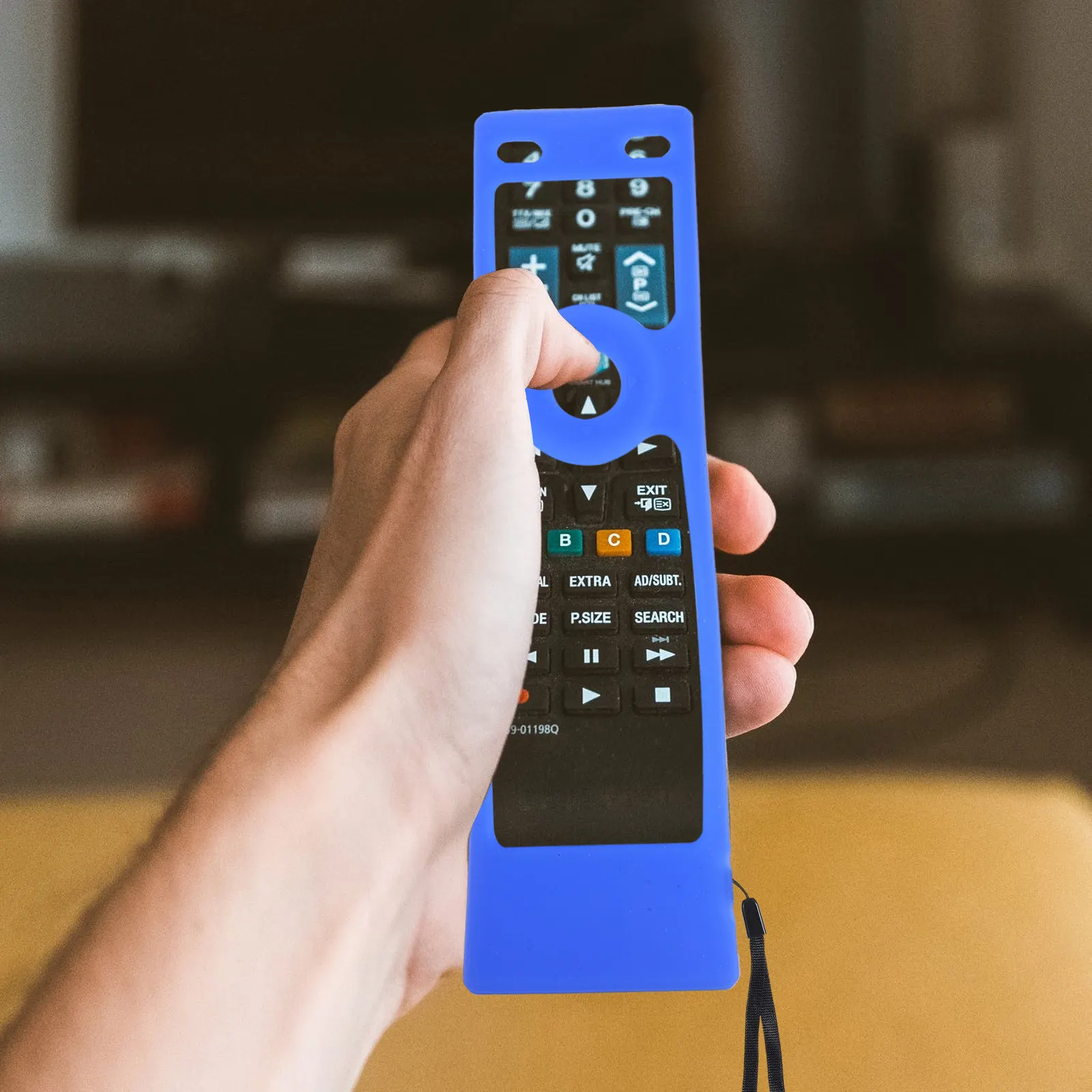 Remote Cover Soft Elastic Silicone Shockproof Protective Shell Lanyard Compatible with Xrt140 Remote Controller Case