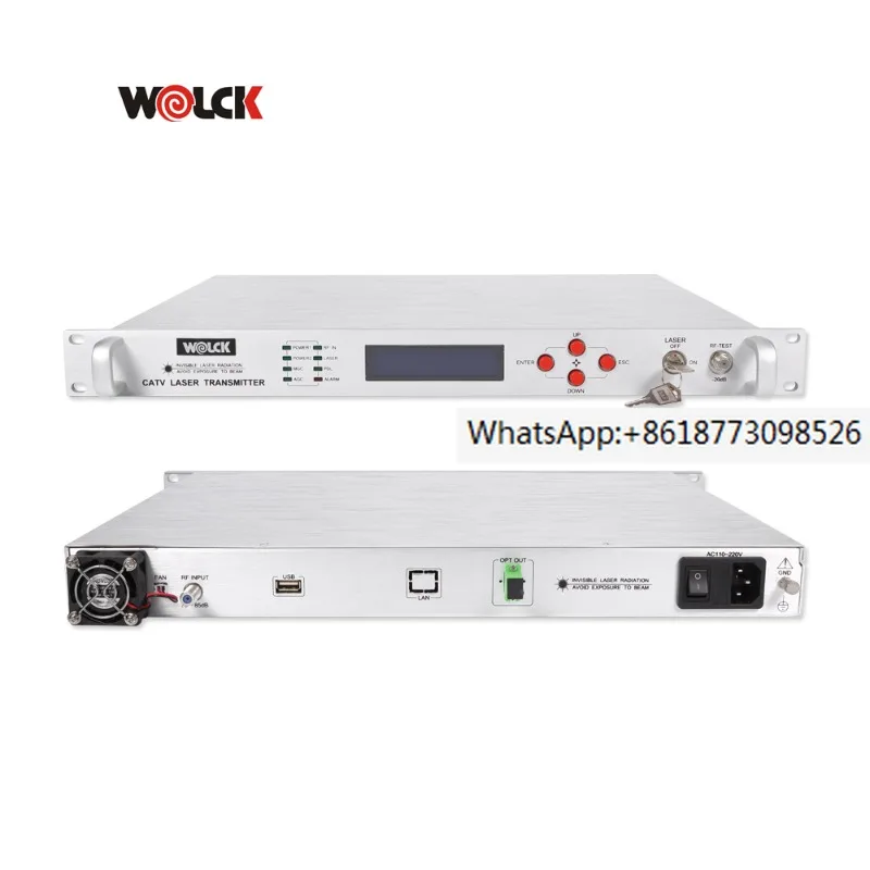 

CATV Optical Fiber 1550nm 10db SC APC Internal Transmitter