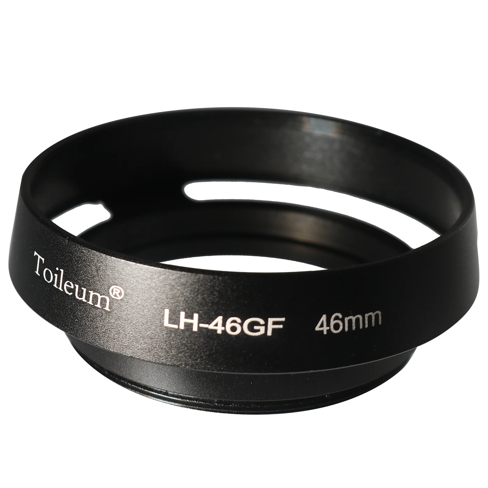 LH-46GF Lens Hood Metal for M43 14mm f/2.5 20mm f/1.7 G Pancake Lens 46mm Thread