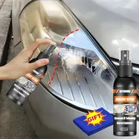 Car Headlight Restoration Polishing Kits Headlamp Repair Kits Car Light Polisher Cleaning Paste Car Paint Care Refurbish Agent