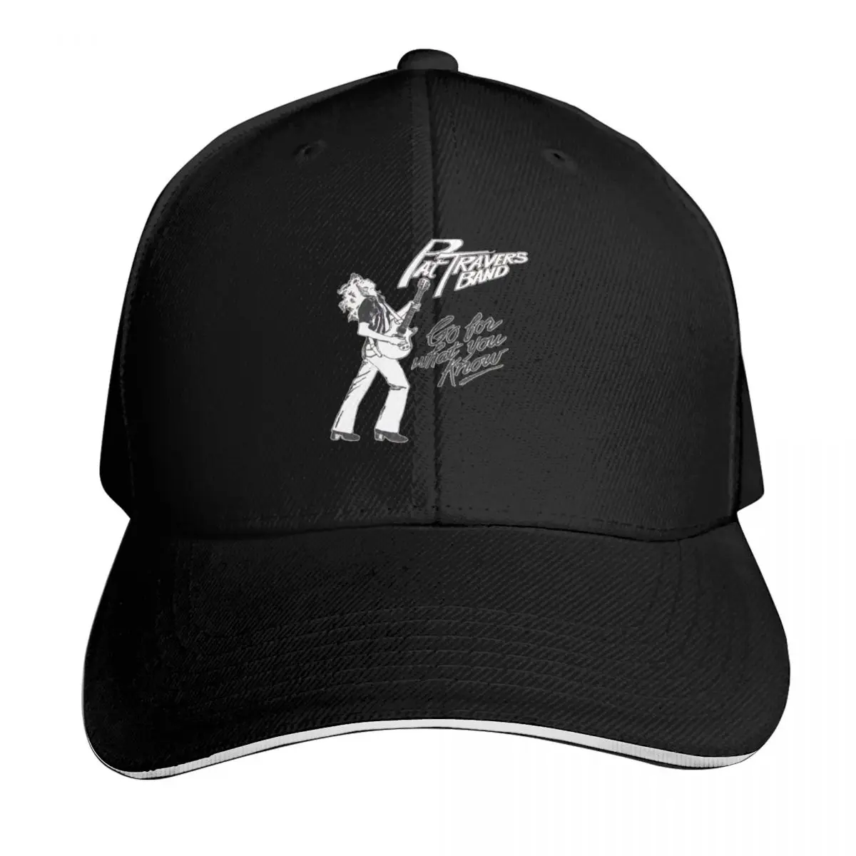 Gorra de béisbol Pat Travers Band Blues, gorra vintage de gran tamaño, gorra de golf, linda, de lujo para hombre y mujer