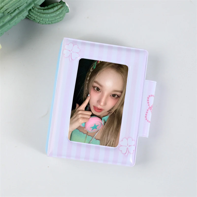 3 Inch Album Photo Card Kpop Binder Idol Postcard Photo Album Collector Card Loose-leaf Binder Lomo Card Card Case Card Holder