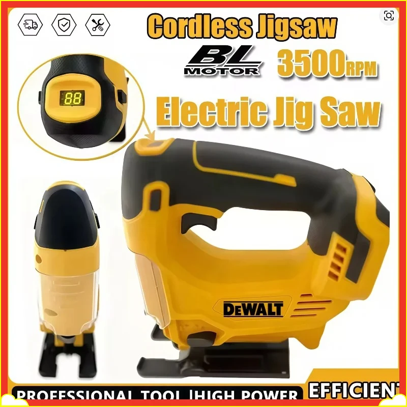 

Многофункциональный портативный электрический лобзик, совместимый с Dewalt, для резки дерева, на аккумуляторах 18В/20В