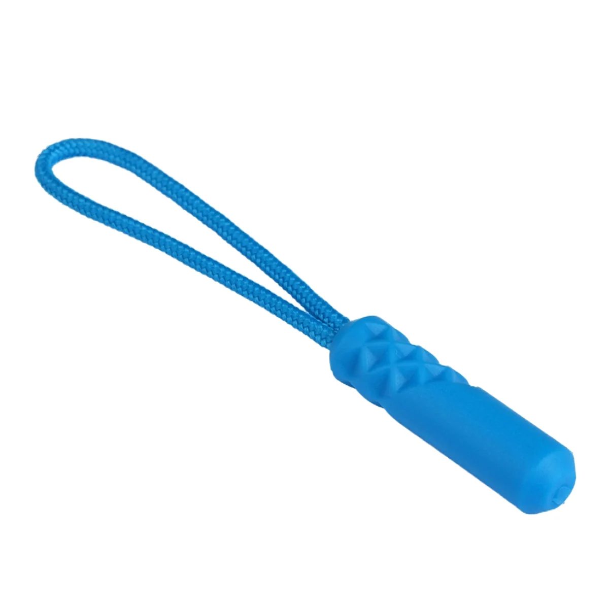 Plastic Zipper Puller, Plastic Puller, Climbing Zipper Tail Rope, Backpack Zipper Rope Blue