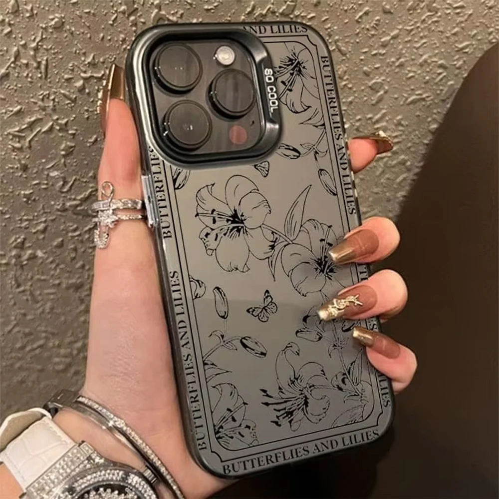 Flower Plant Moon Phone Case for Infinix Hot Note Zero 70 60i 60 50 40 30 30i 20 20s Smart 10 9 8 Edge Pro Plus 4G 5G Back Cover - view 2