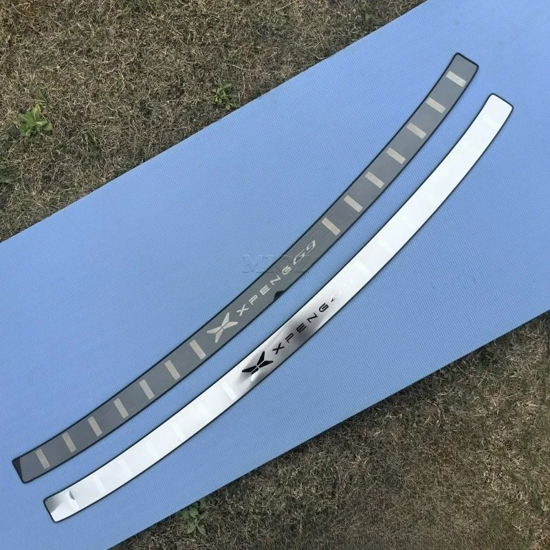 

Автомобильные аксессуары, Стайлинг автомобиля для XPENG G9 2022 2023, защита заднего бампера, порог багажника, задняя защита, накладка протектора