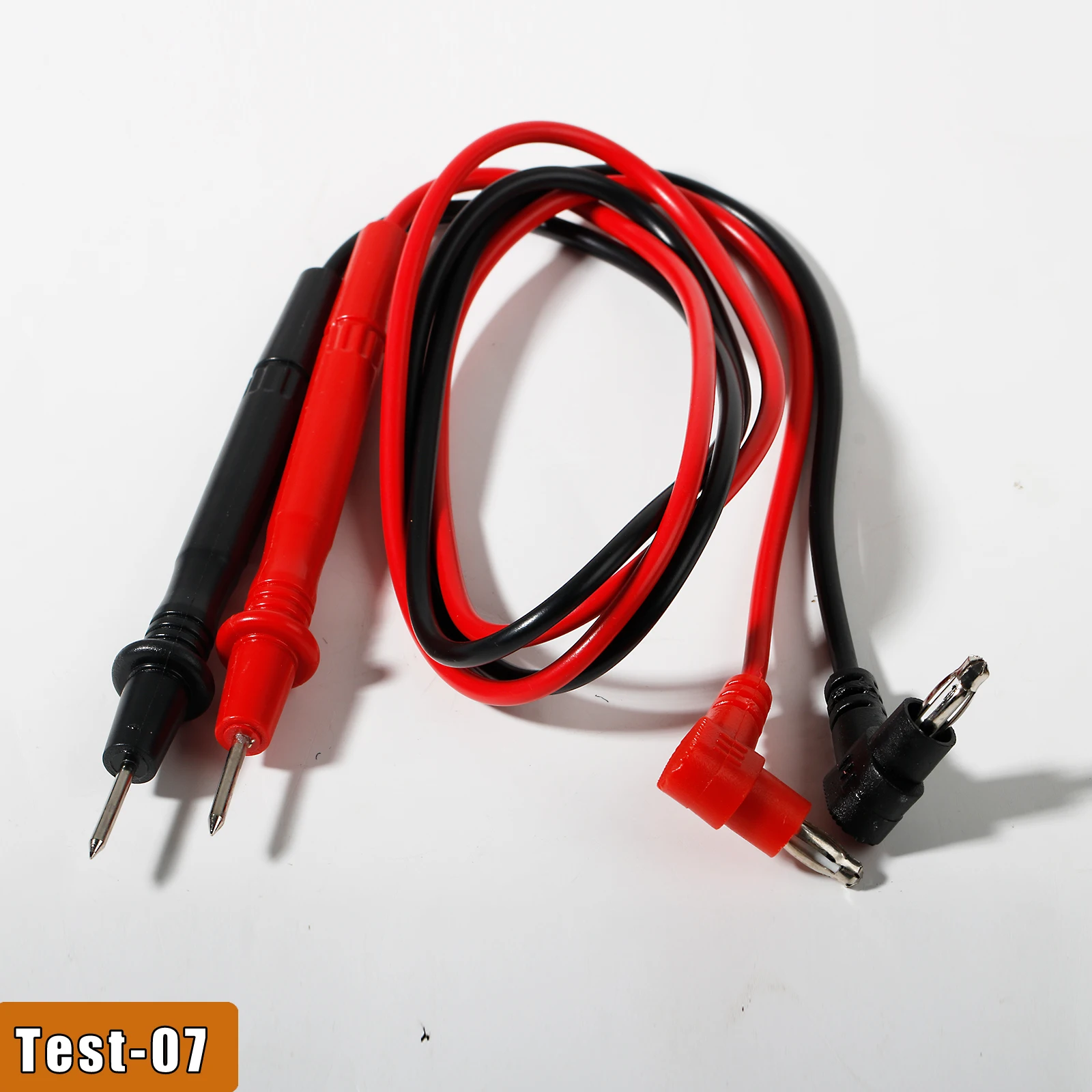 Multimeter-Messleitungen, Krokodilklemmen, Bananenstecker, Universalkabel mit Krokodilklemmen