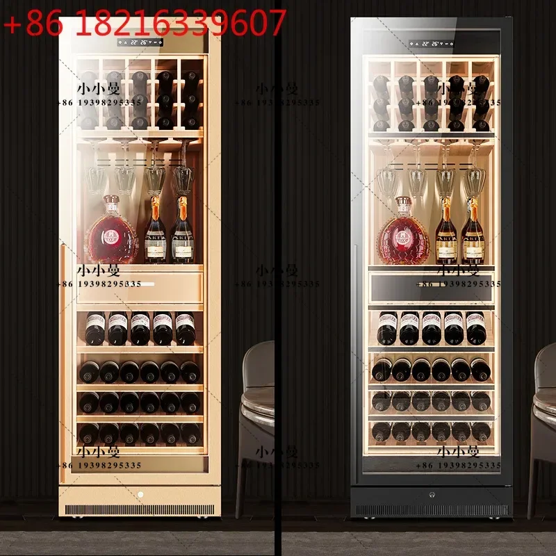 Red wine constant temperature and moisturizing fruit wine display cabinet compressor air-cooled alcohol wine cabinet household
