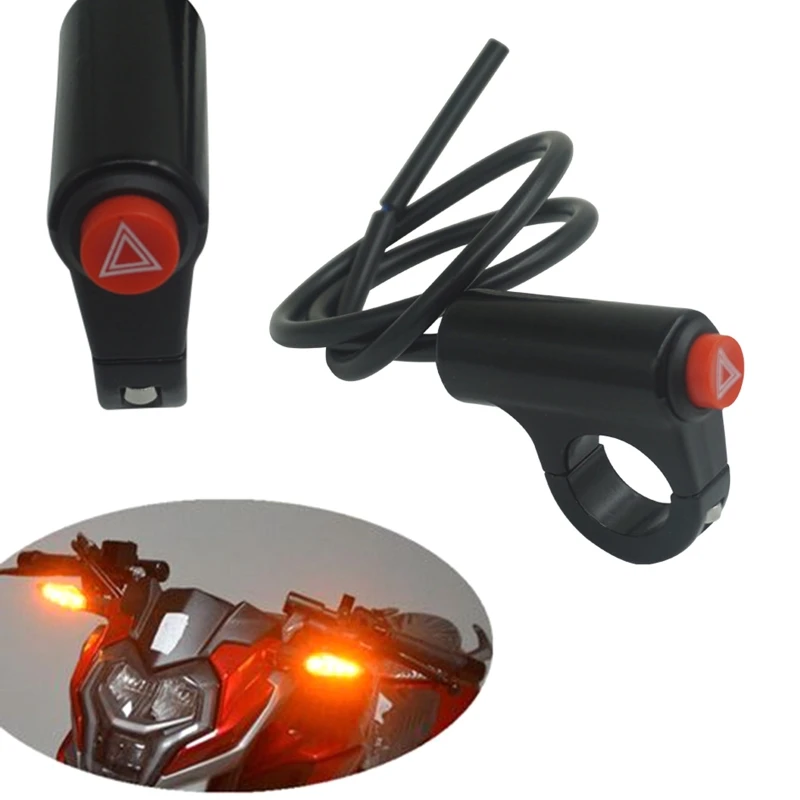 7/8'' Motorcycle Handlebar for Warning Emergency Signal Flasher