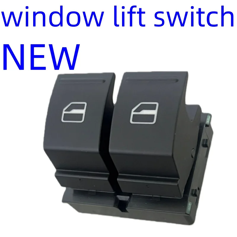 NIEUWE raamschakelaar 1k3959857 Autoraam Lifter Controlerschakelaar toepasbaar op VW Caddy 1k3959857C 2k0959857A 2k0959857C 2004-20
