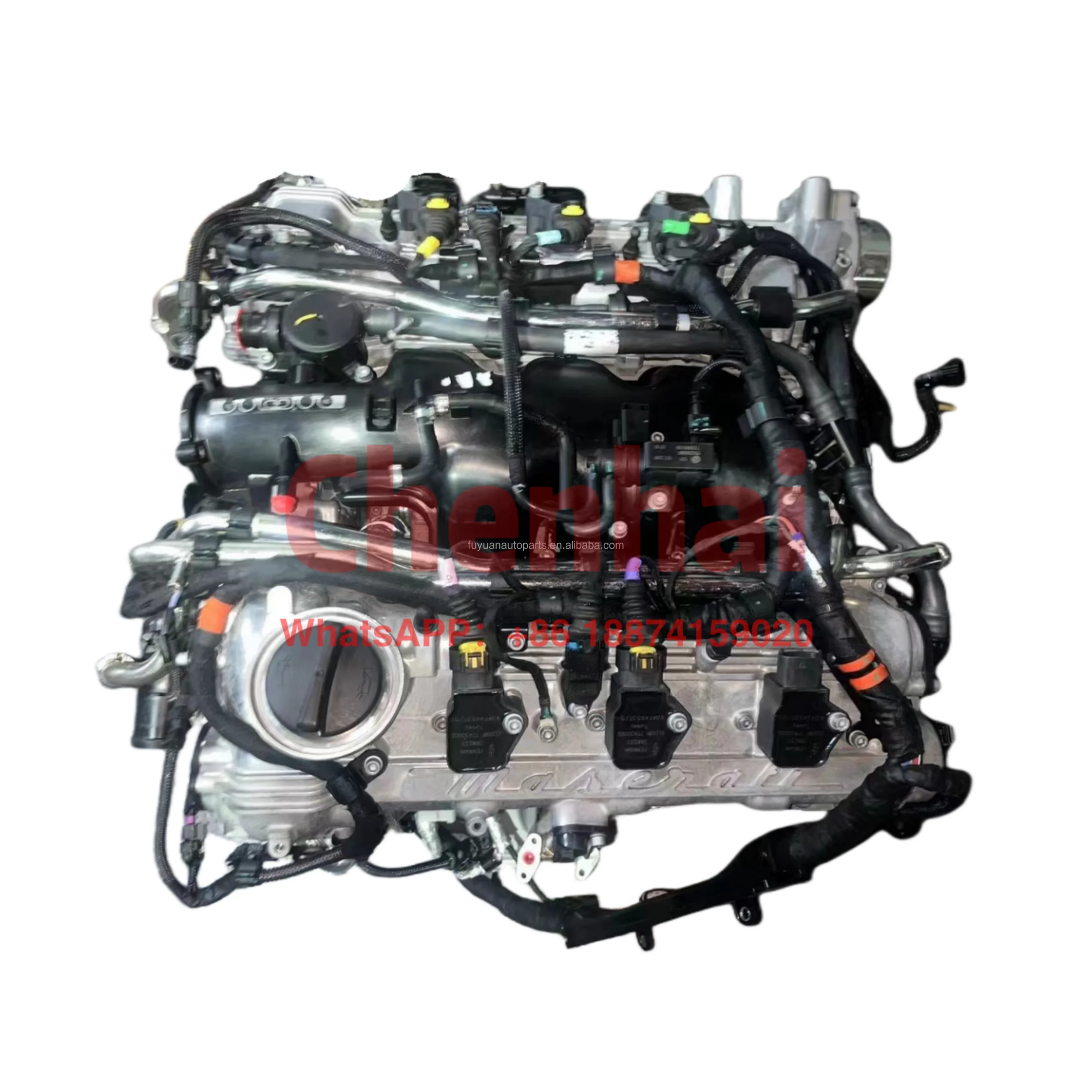 Motor Maserati de segunda mano, motor 3,0 T M157 a precio inferior, adecuado para motor Maserati Ghibli Levante, superventas