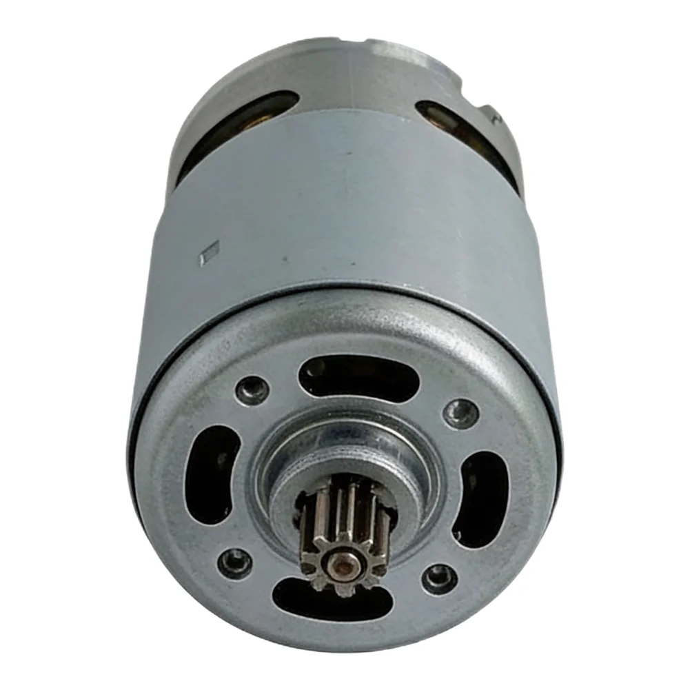 Cordless Drill Parts RS550 Motor For Home Workshop High Torque Output Compact Metal Housing For Cordless Drills