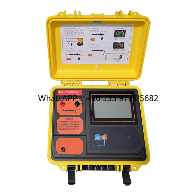 DGZ-716 كاشف ذكي لخطوط الأنابيب تحت الأرض معدات استكشاف مشكلة الكابلات عالية الجودة #3