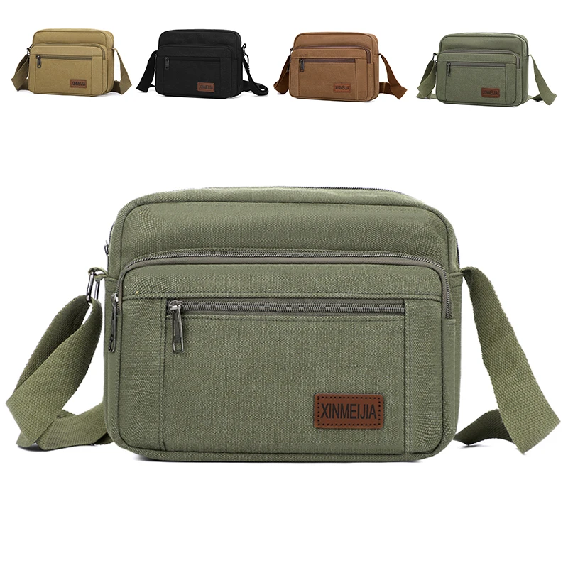 

Повседневная мужская сумка через плечо, отделение для хранения вещей, деловая сумка через плечо, подходит для повседневных поездок, прогулок, занятий спортом и т. д.