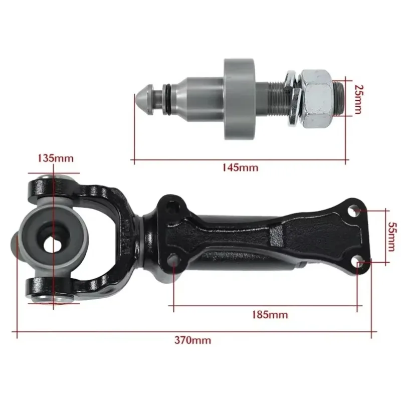 3,5 Tonnen Off-Road-Kupplung, Anhängerkupplung, Schwenkkupplung für Wohnwagen, ATV