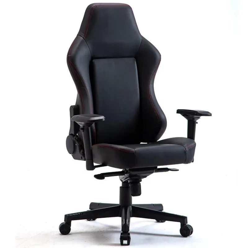 

4D Armrest Frog-Style Leather Minimalist Gaming Chair with Adjustable Armrest Electric Highly Elastic Foam Sponge