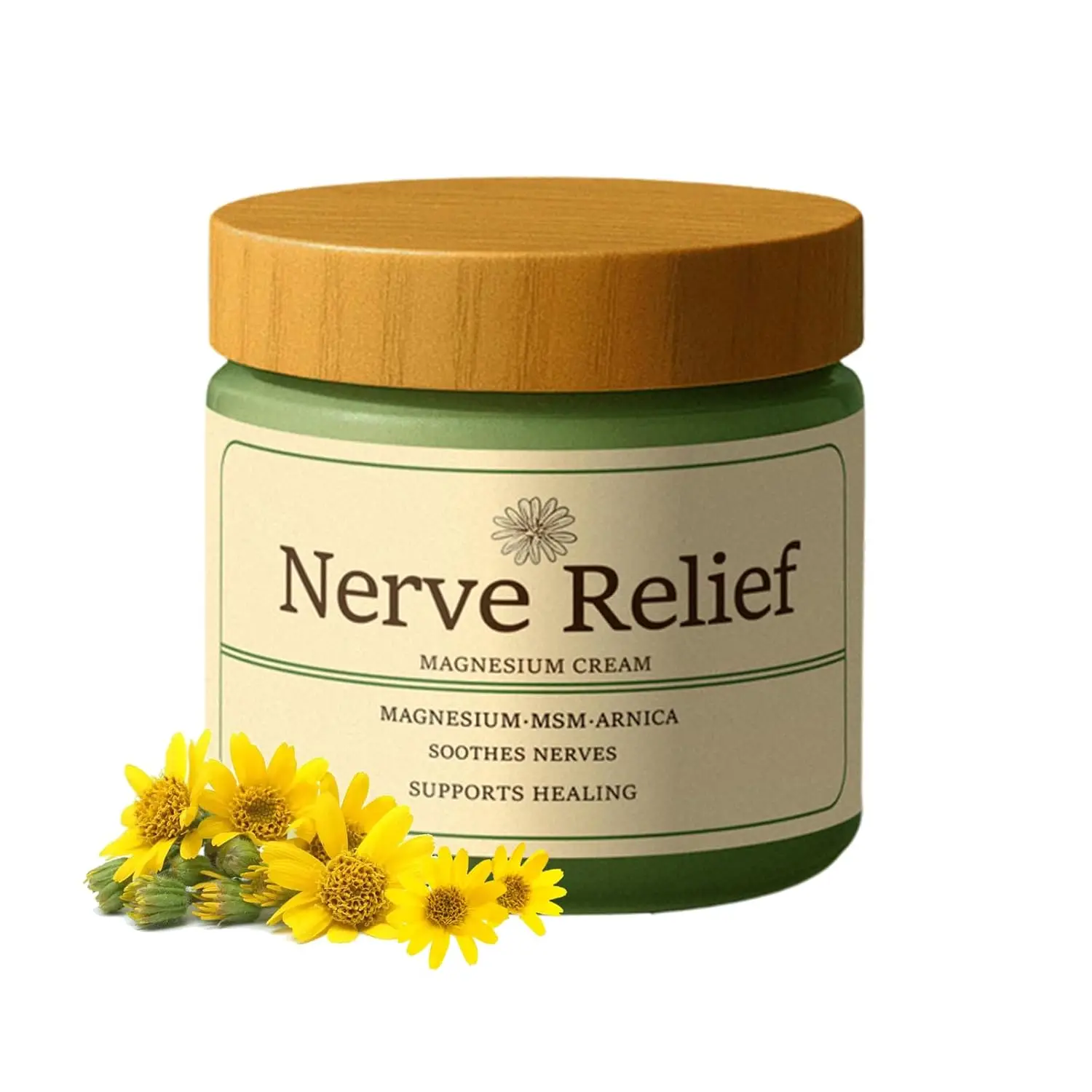 Total Relief Body Care Cream Gentle Exfoliating Brightening Knees Muscles External Massage Care MSM Arnica Mild Daily Care