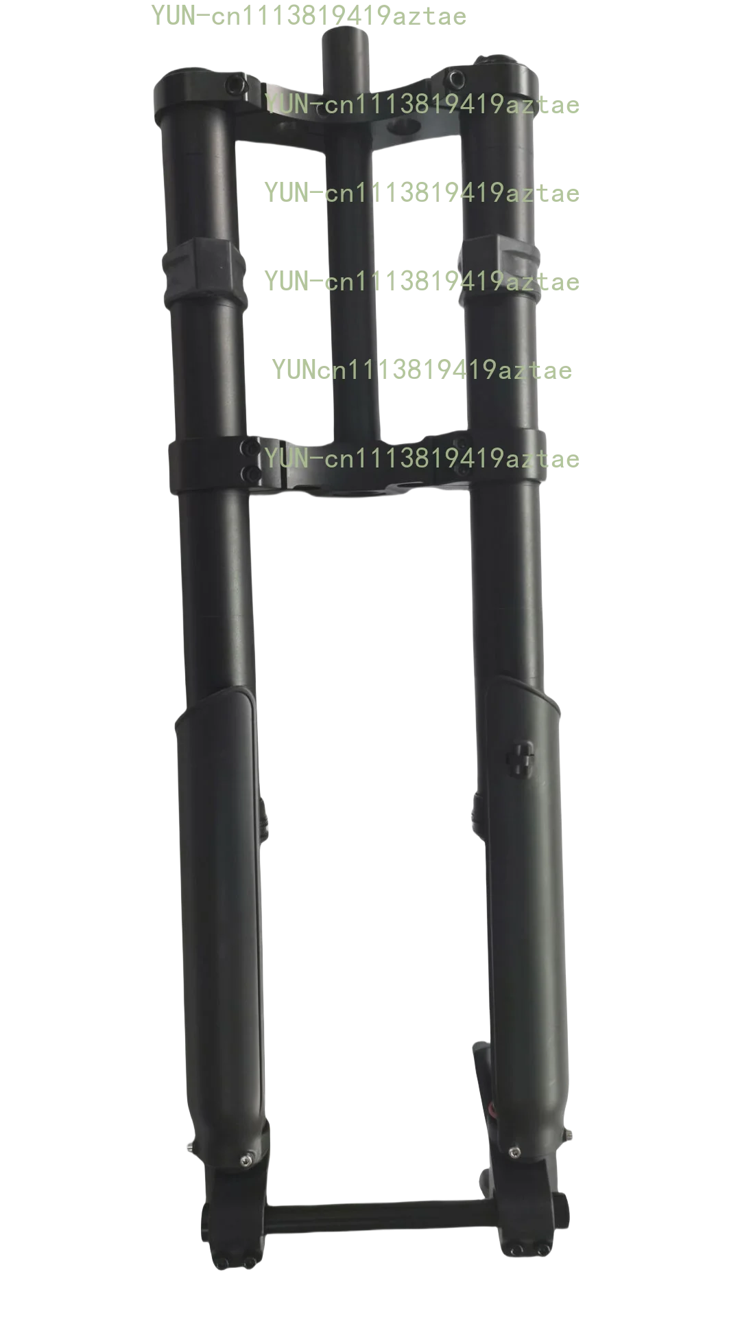 20 Inch Double Crown Inverted Air Suspension Fork 135MM Axle Snow Fat E-Bike Shock Fork