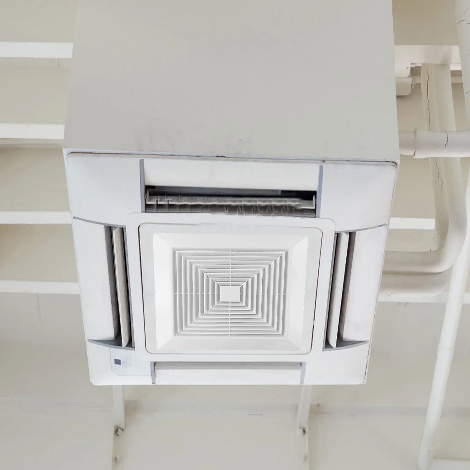 Anti Aging Fashionable Appearance ABS Square Diffuser Environmentally Friendly Square Diffuser Tube Port Diameter Anti Aging