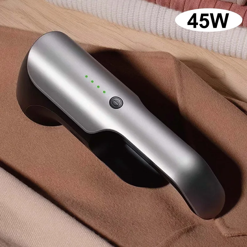 45 W Hairball Trier Coercial/Hoe Lint Reoer Spool hine Clothes 2 Gear Lint Reoer Dry Cleaners Shaing Balls