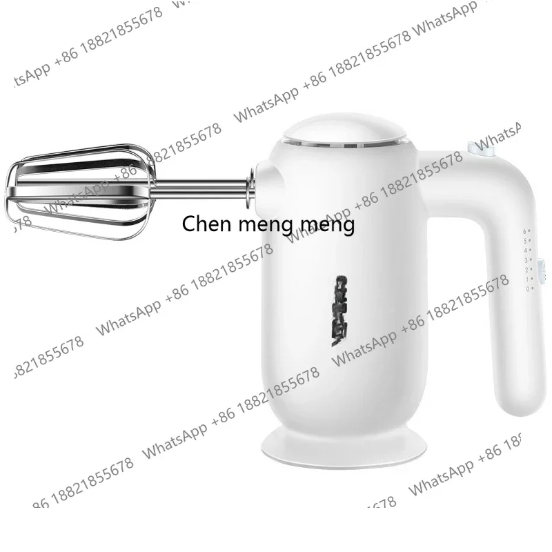 E132 Electric Egg Beater Automatic High Power Handheld Cream Trigger Stainless Steel Agitator SDD2001