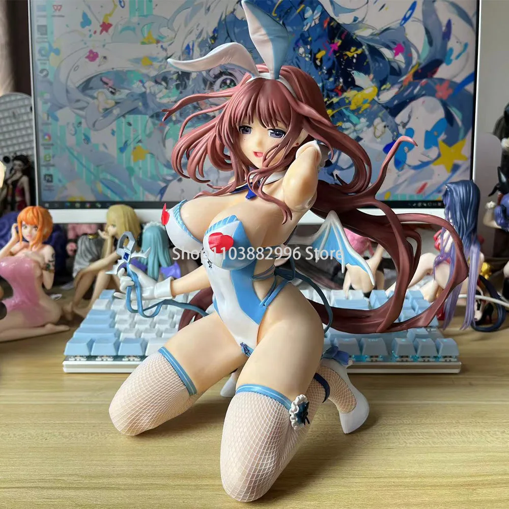 

28CM Native Japanese Anime Bunny Figure Maria 1/4 Action Figure Adult Cast Off Model Toy Anime Girl Statue