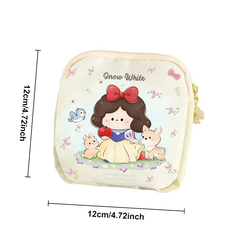 Gli studenti del sacchetto di immagazzinaggio del tampone della zia del tovagliolo sanitario possono trasportare una borsa di tela per una ragazza carina Ariel è piccola