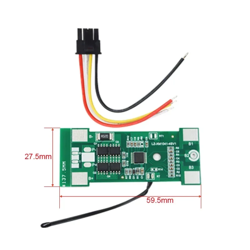 BRRLG8175 Li-ion Battery Case BMS PCB Charging Protection Board Nesting Lithium Box Housing For Xiaomi Mijia Roborock Sweep One