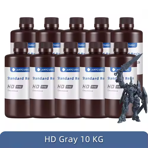 ANYCUBIC 1kg/10kg Liquid Photopolymer Standard Resin 405nm UV Resin For 3D Printer LCD Printing Resin Material For Photon Mono - Image 19