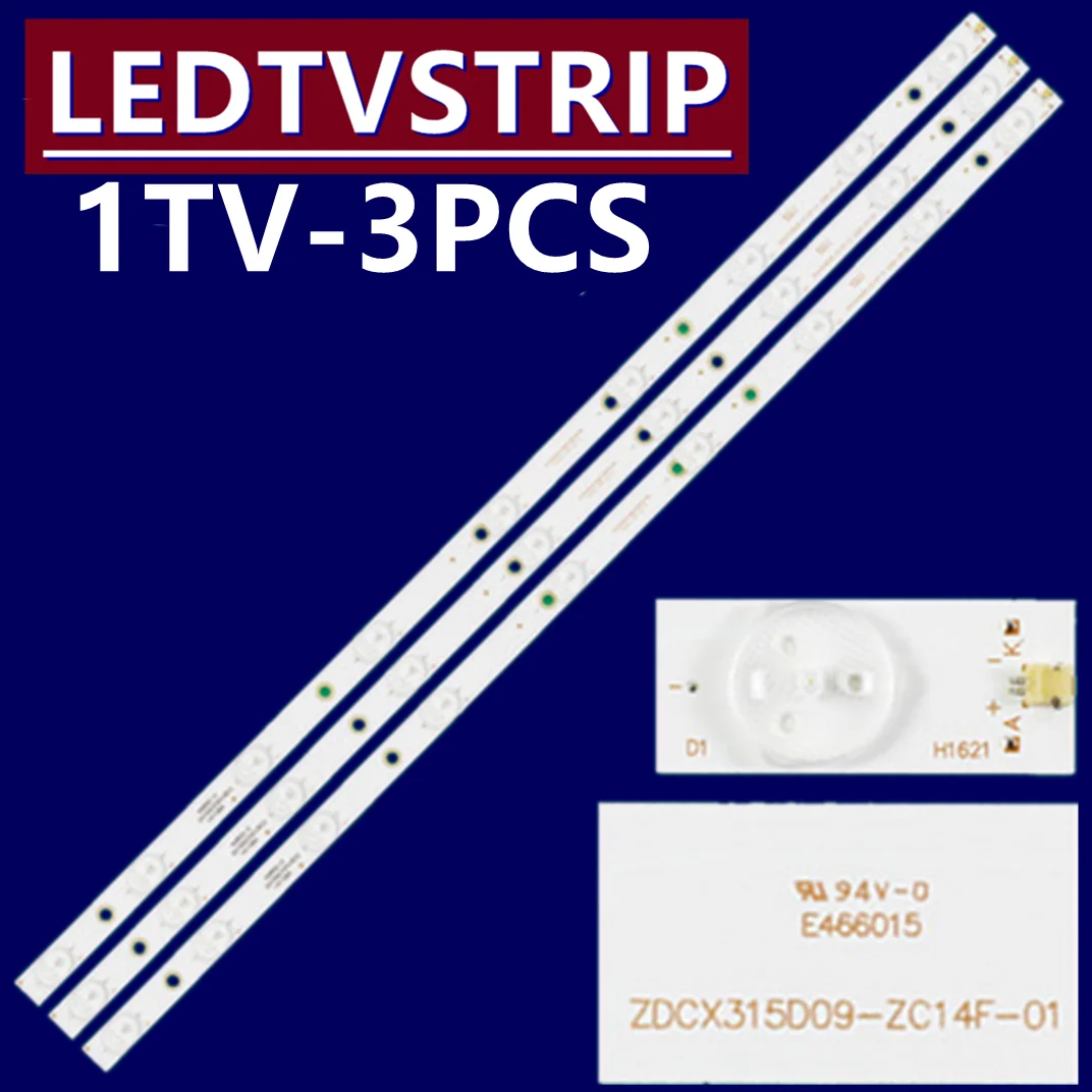 

15PCS/3PCS LED Backlight Strip for DEXP H32B3000E H32B7000E ST-3250 303CX315034 ZDCX315D09 ZC14F 01w