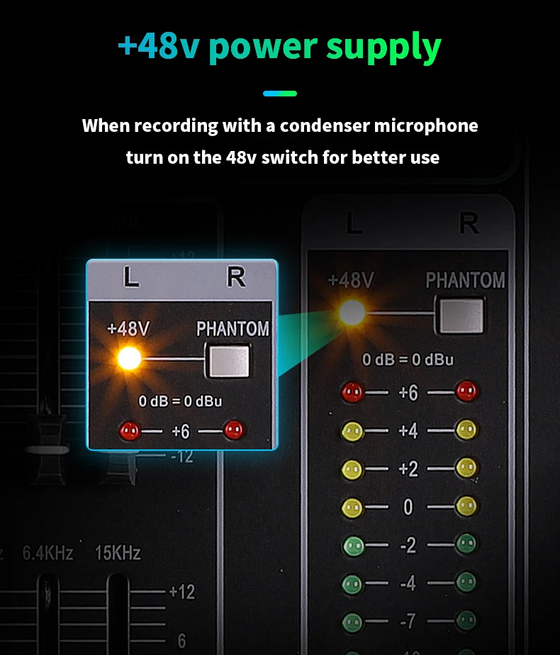 Xtuga BE-26 نظام DJ صوتي احترافي ذو 26 قناة، معدات مسرح عالية الجودة مع غلاف معدني متين