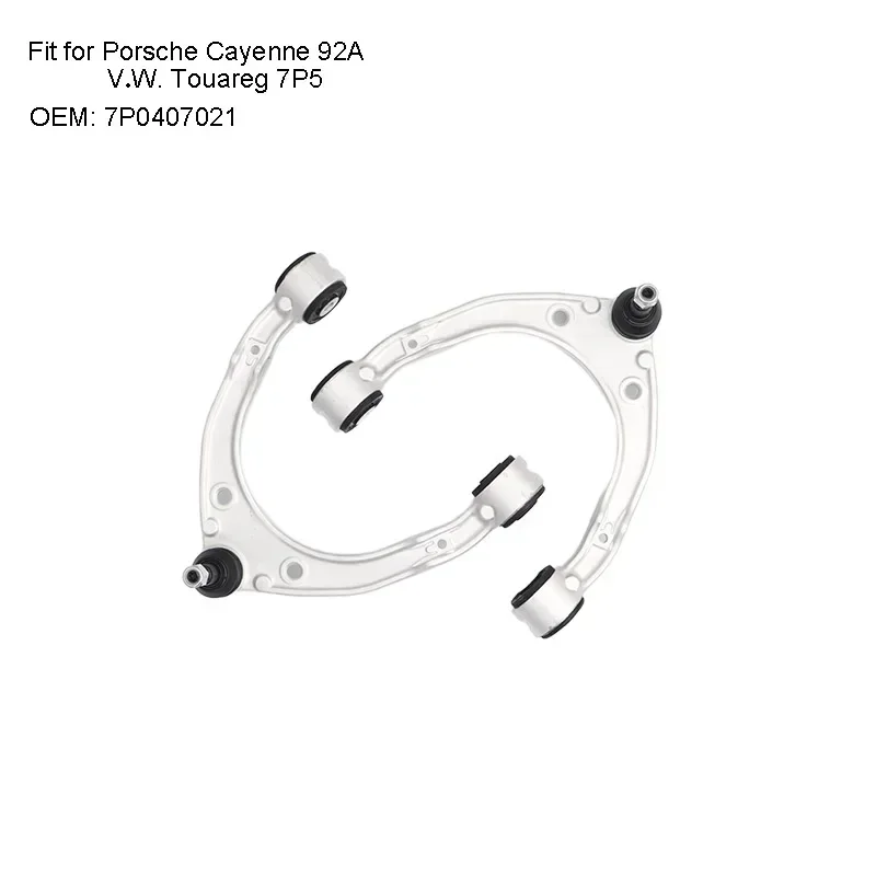 

2PCS Front Upper Control Arm with Ball Joint and Bushing For Porsche Cayenne 92A V.W. Touareg 7P5