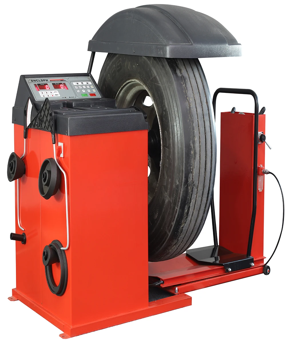 

China-Made DS-1200 Lift Tire Balancer With 180rpm Speed & 50kg Capacity For Wheel Alignment On Sale