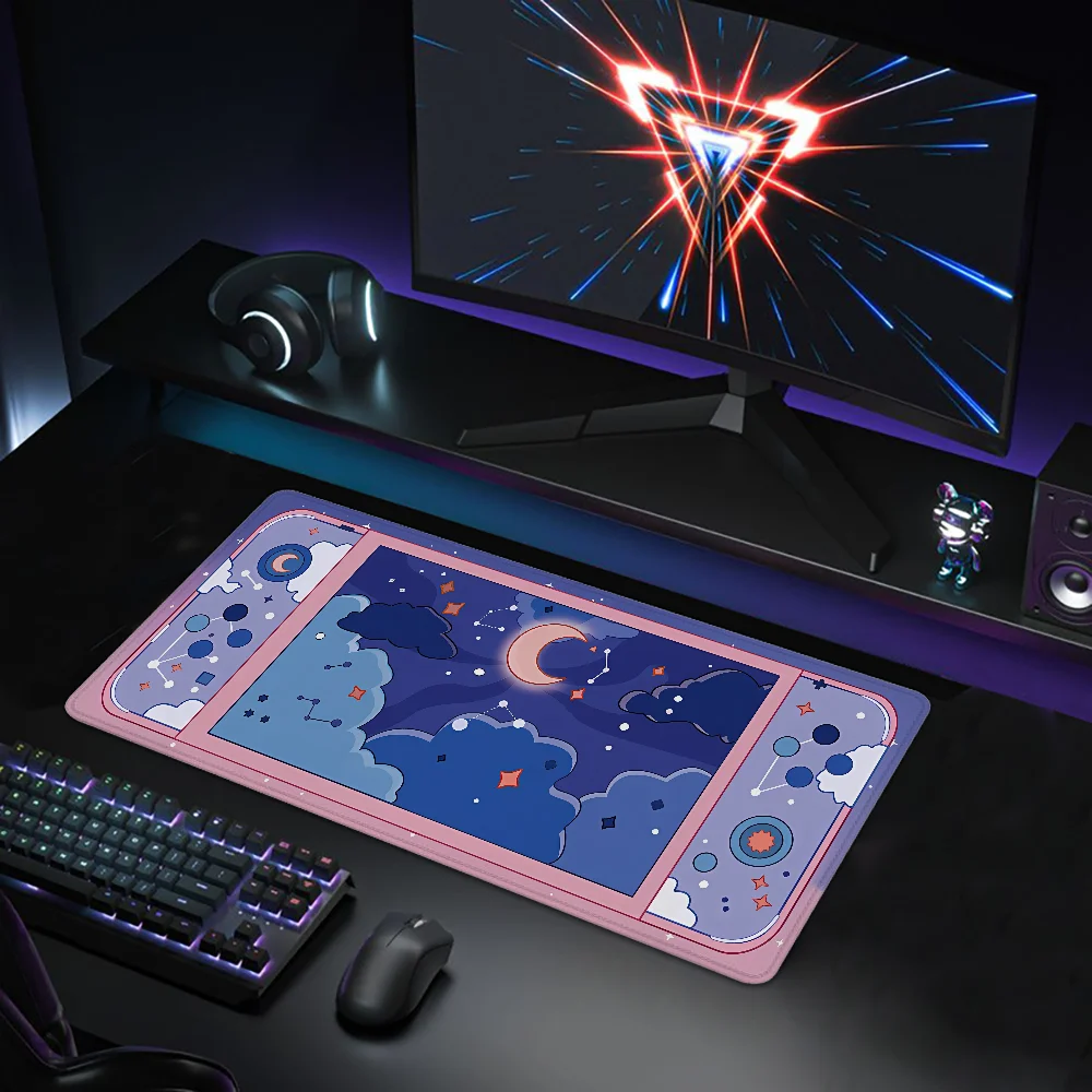 

Big Mouse Pad Gaming Accessories Xxl Extended Mats Offices Rug Esports Anime Gamer Mause Mousepad Girls Game Console Mouspad