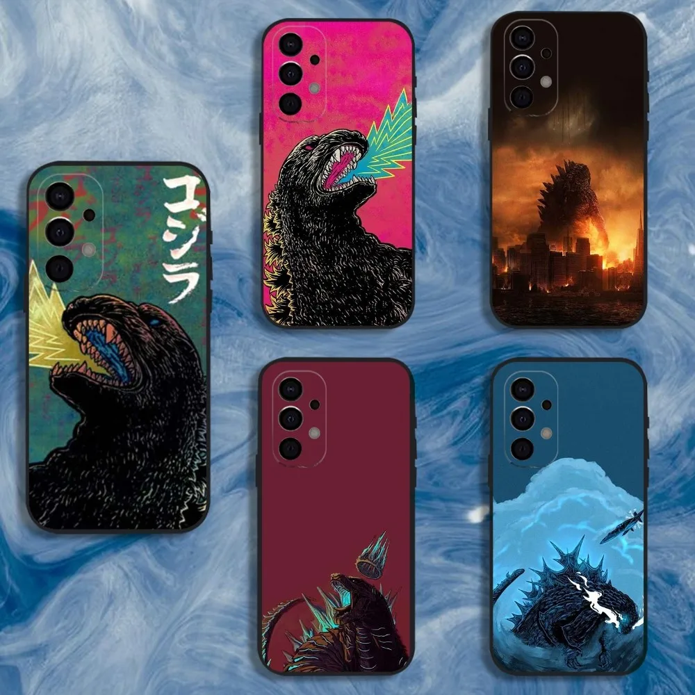 

Japan Monster-G-Godzillas Phone Case For Samsung S25,S24,S21,S22,S23,S30,Ultra,S20,Plus,Fe,Lite,Note,10,9,5G Black Cover