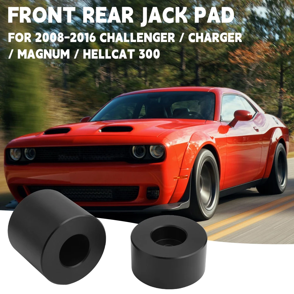 

Lifting Jack Pad Front Rear Jack Pad Kit For 2008-2016 Challenger Charger Magnum Hellcat 300